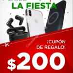 Promoción Mobo fiestas patrias: Recibe cupón de $200 en compras a partir de $1,000