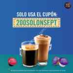 Código Nescafé Dolce Gusto de $200 de descuento en compras de $600 o más