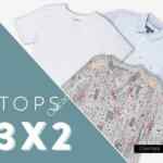 En ösom 3x2 en camisas, playeras y blusas seleccionadas