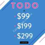 En ösom cientos de prendas a $99, $199 y $299 pesos