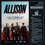 Boletos gratis para el concierto de Allison con tus compras en Plaza Tlalne y Plaza Carso
