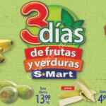 Ofertas S-Mart 3 Días de Frutas y Verduras del 17 al 19 de septiembre 2019
