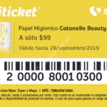 Cupones Soriticket válidos sólo el fin de semana con descuentos en papel higiénico, productos de limpieza y más