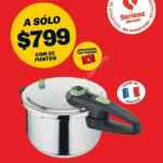 Promoción Soriana Mercado Tarjeta de puntos: Olla express de $2,690 a sólo $799 con 25 puntos