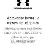 En Under Armour del 15% al 35% de descuento + cupón del 10% adicional con Paypal