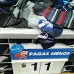En Walmart calcetines para caballero a $11 pesos