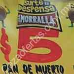 En Bodega Aurrerá pan de muerto individual a $5 pesos