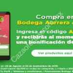 Código Bodega Aurrerá de $250 de descuento en compras de $2,500 o más
