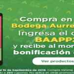 Código Bodega Aurrerá de $250 de descuento en compras de $2,500 o más