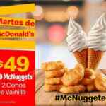 Cupones Martes de McDonalds 3 de septiembre 2019