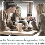 Promoción American Express Starbucks: Compra $80 y recibe 2 bebidas GRATIS en Starbucks los fines de semana de septiembre