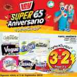 Promoción Casa Ley Super 65 Aniversario: 3x2 en papel de baño hoy y mañana