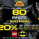 Promoción Juguetibici 80 años de Batman: 20% de descuento en todos los sets LEGO Batman