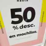 Hasta 50% de descuento en mochilas en Todomoda