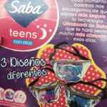 Promoción Saba de cangurera Gratis con toallas Saba Teens