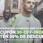 Código Under Armour Independencia de 30% de descuento en artículos seleccionados