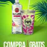 Promoción 7-Eleven Bacardí vaso Gratis en la compra de un Bacardí Raspberry