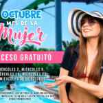 Promoción Aquático Inbursa Mes de la Mujer: Mujeres entran GRATIS todos los miércoles de octubre