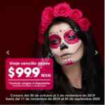 Promoción Día de Muertos Aeromar: Vuelos sencillos desde $999
