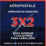 Promoción Aeropostale: 3x2 en ropa interior y calcetines para caballero en tiendas Liverpool