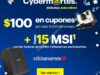 Ofertas Best Buy Cyber Martes Citi Banamex: $100 en cupones por cada $1,000 de compra + 15 MSI