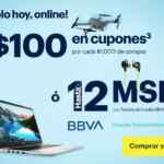 En Best Buy $100 en cupones por cada $1,000 de compra + 12 MSI con BBVA Bancomer