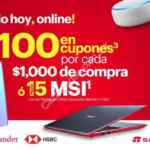 En Best Buy $100 en cupones por cada $1,000 de compra o 15 MSI hoy 17 de octubre
