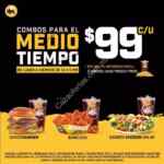Combos para el medio tiempo en Buffalo Wild Wings: Platillo y bebida a $99 de lunes a viernes de 12:00 a 5:00