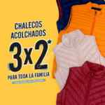 En C&A 3x2 en chalecos acolchados para toda la familia