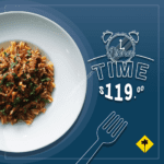 Promoción California Pizza Kitchen Dinner Time: Todas las pastas del menú a $119 a partir de las 6:00 PM