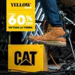 Promoción CAT Yellow Week 2019: hasta 60% de descuento + MSI + envío Gratis