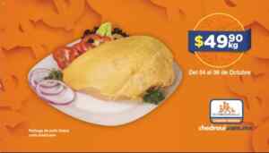 Ofertas Chedraui en carnes fin de semana del 4 al 6 de octubre 2019