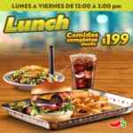 Chilis Lunch: comidas completas desde $199