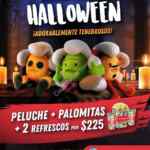 Combos Cinemex Halloween con palominos de peluche