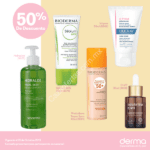 Promoción Derma 50% de descuento en productos Avené, Vichy, La Roche Posay, Bioderma y más