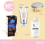 Promoción Derma 50% de descuento en productos Avené, Vichy, La Roche Posay, Bioderma y más