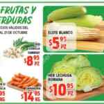 Ofertas HEB 7 Días de frutas y verduras del 15 al 21 de octubre 2019