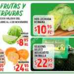 Ofertas HEB 7 Días de frutas y verduras del 29 de octubre al 4 de noviembre 2019