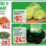 Ofertas HEB 7 Días de frutas y verduras del 1 al 7 de octubre 2019