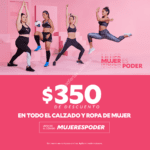 Cupón Especial Innovasport de $350 pesos de descuento en ropa y calzado para mujeres