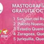 En La Comer Jornadas de Mastografías Gratis del 2 al 5 de octubre 2019