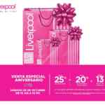 Liverpool Venta Especial de Aniversario sábado 26 de octubre: Hasta 25% de descuento ó 20% + 13 msi