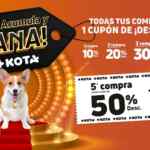 Cupón Maskota del 10% al 50% de descuento al hacer varias compras
