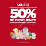 En Miniso 50% de descuento en peluches y cojines en compras de más de $250