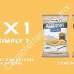 Cupón Nutrisa 40 Años: 2x1 en productos Simply 7 hoy 8 de octubre