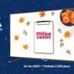 Ofertas Office Depot Venta Nocturna 1 de octubre: pantalla 32” Gratis en compras de $7,999 o más