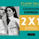 Flash Sale Ösom de 2x1 en Calvin Klein, Express y más hoy 1 de octubre