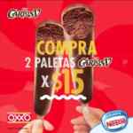 En Oxxo 2 paletas Carlos V a $15 pesos