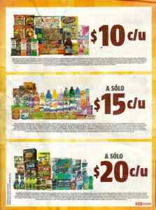 Ofertas Oxxo de $10, $15 y $20 pesos durante octubre 2019