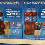 Promoción Pepsi NFL de vaso Gratis al comprar 2 refrescos de 1.5 L